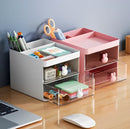 Organizador Multiuso Compacto – Caixa Porta Objetos para Maquiagem, Escritório e Uso Diário