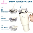 Copo Térmico Premium Romantic Crown 600ml/1200ml