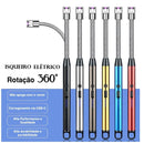 Isqueiro Eletrônico Flexível - USB Recarregável, 360°