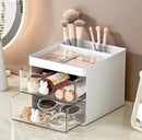 Organizador Multiuso Compacto – Caixa Porta Objetos para Maquiagem, Escritório e Uso Diário