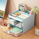 Organizador Multiuso Compacto – Caixa Porta Objetos para Maquiagem, Escritório e Uso Diário