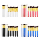 Kit de Pincéis de Maquiagem Kabuki – Precisão e Sofisticação em 10 Peças