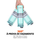 Garrafa Térmica MODUS com Canudo em Aço Inoxidável – Copo Térmico para Carro, Garrafa Isotérmica para Esportes ao Ar Livre, 750ml