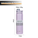 Garrafa Térmica MODUS com Canudo em Aço Inoxidável – Copo Térmico para Carro, Garrafa Isotérmica para Esportes ao Ar Livre, 750ml