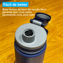 Garrafa Térmica MODUS com Canudo em Aço Inoxidável – Copo Térmico para Carro, Garrafa Isotérmica para Esportes ao Ar Livre, 750ml