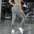 Calça Feminina de Yoga e Academia em Malha Premium – Alta Elasticidade e Conforto