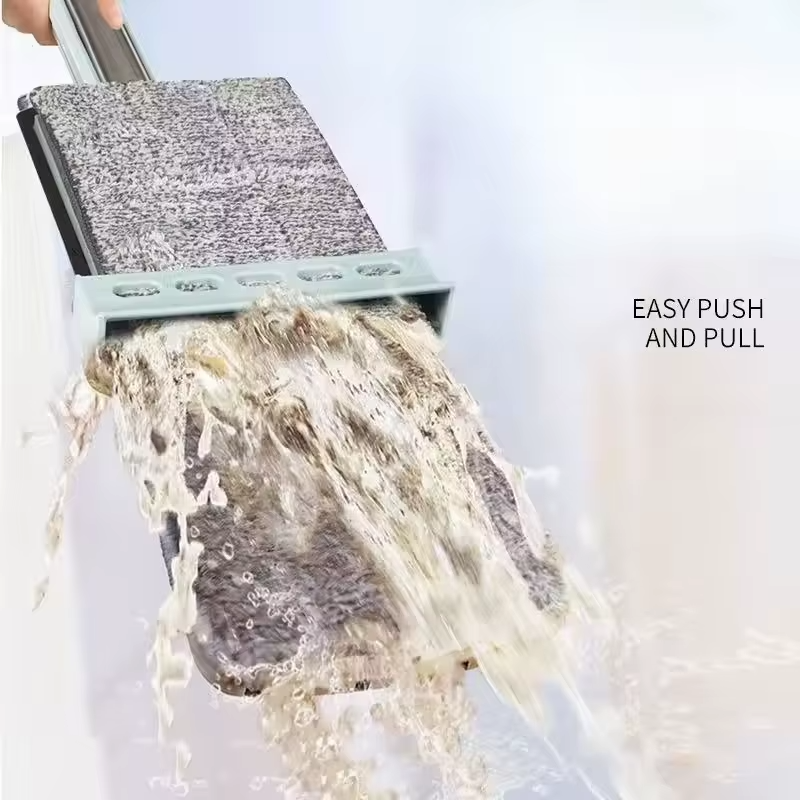 Esfregão Mágico Giratório 360° com Sistema Inteligente de Centrifugação