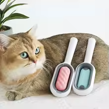 Escova Removedora de Pelos Longos para Cães e Gatos